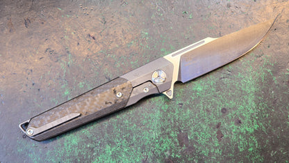 TWOSUN TS290 Black Carbon Fiber/Titanium Handle D2 (NEW)