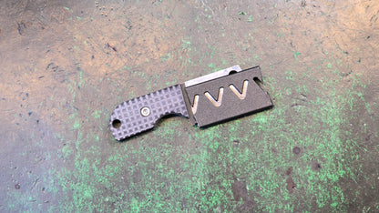 TWOSUN TS266 Mini Micro Fixed Blade Black G10 Handle 14C28N (NEW)