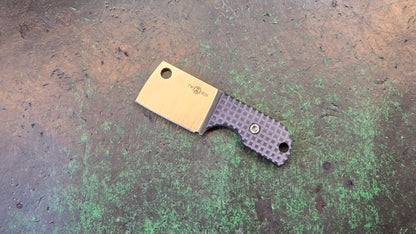TWOSUN TS266 Mini Micro Fixed Blade Black G10 Handle 14C28N (NEW)