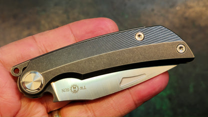 TwoSun TS164 SLIP JOINT Titanium Handle M390 (NEW - OPEN BOX)