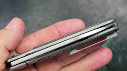 Tuya Mutt Titanium Green Carbon Fiber S90V (NEW)