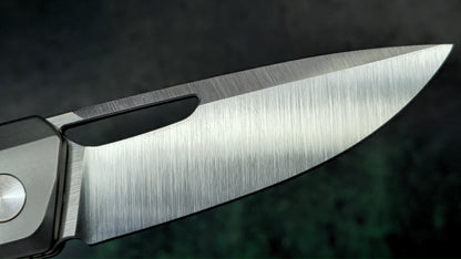 Tuya Anzu Green/Black Marble Carbon Fiber Titanium Handle M390 (NEW)