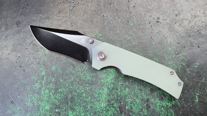 Tenable Fermi Jade G10 Handle 14C28N Blade (NEW - OPEN BOX)