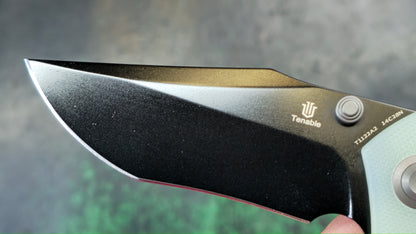 Tenable Fermi Jade G10 Handle 14C28N Blade (NEW - OPEN BOX)