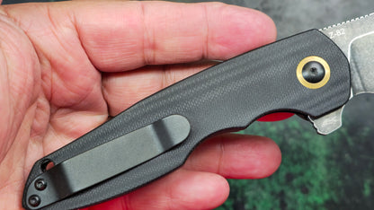 Kizer Z-82 Black G-10 Stonewashed N690 (NEW)