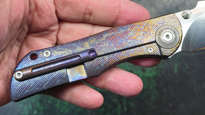 TWOSUN TS269 Anodized Titanium M390 (NEW - OPEN BOX)