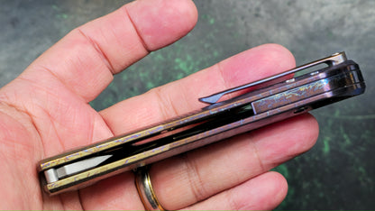 TWOSUN TS269 Anodized Titanium M390 (NEW - OPEN BOX)