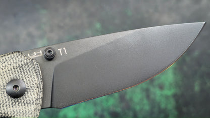 Kizer T1 Micarta 154CM (NEW - OPEN BOX)