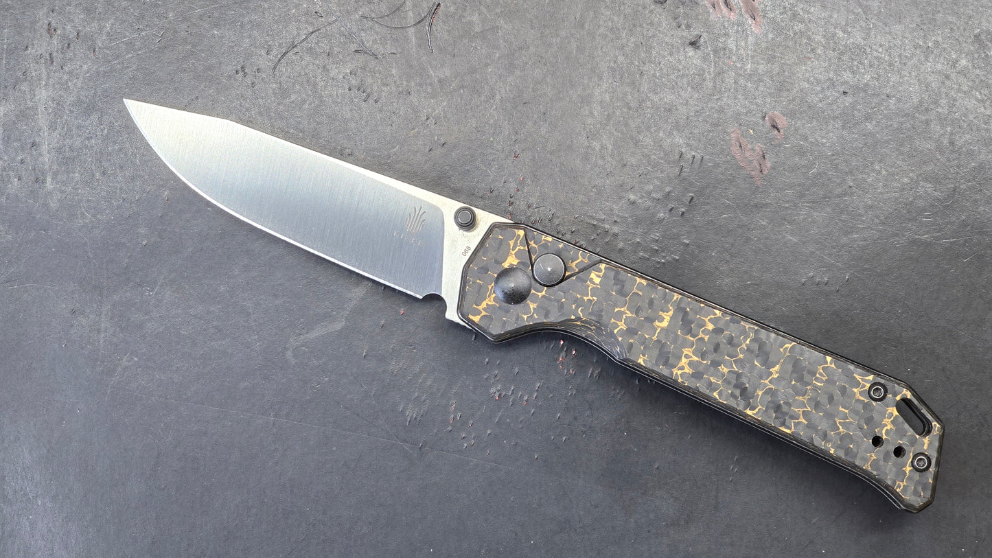 KIZER BEGLIETER2 Begleiter2 Fatcarbon CPM 20CV (USED)
