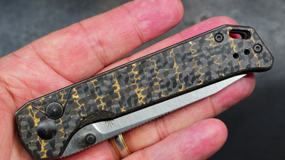 KIZER BEGLIETER2 Begleiter2 Fatcarbon CPM 20CV (USED)