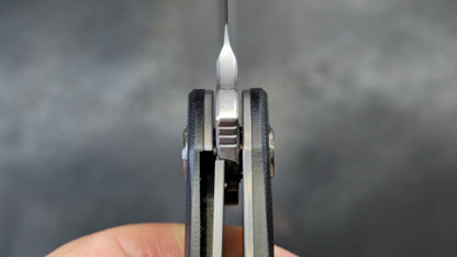 TWOSUN TS516 Black/Brown G10 Handle 14C28N