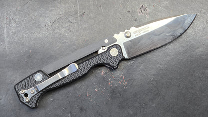 COLD STEEL AD15 Lite Black Griv-Ex Handle AUS 10-A (NEW)