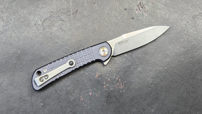 TIGEND SK1502 RIHE Side lock Aluminum FRAG Handle 9Cr18Mov (NEW)
