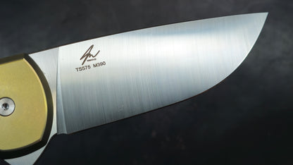 TwoSun TS575 Gold Anadized Titanium Handle M390 (NEW)