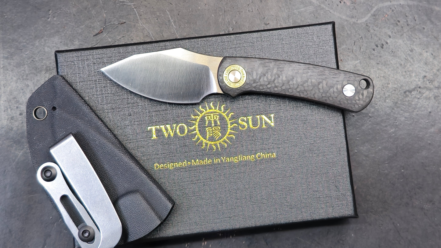 TWOSUN TS525 Carbon Fiber M390 (NEW)