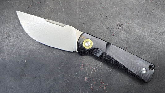 TwoSun TS521 Fixed Blade Micarta K110 Plain Edge (NEW)
