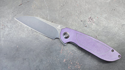 Tenable Prometheus Purple/Black G10 Handle 14C28N (NEW)