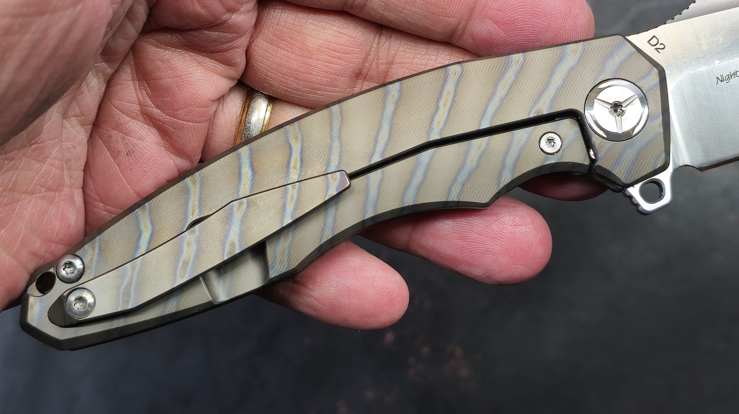 TWOSUN TS27 Flame Anodized Titanium D2 (USED)