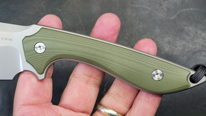 Civivi Concept 22 Fixed Blade OD Green G10 D2 Modified Tanto (NEW)