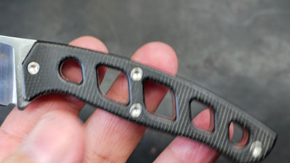 TWOSUN TS466 Fixed Blade Micarta Handle D2 (USED)