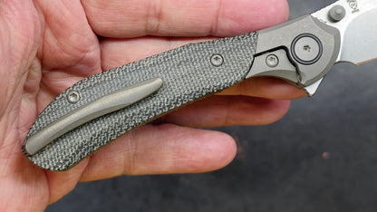 Bestech Constellation Titanium/Black Micarta Handle Magna-Cut (NEW)