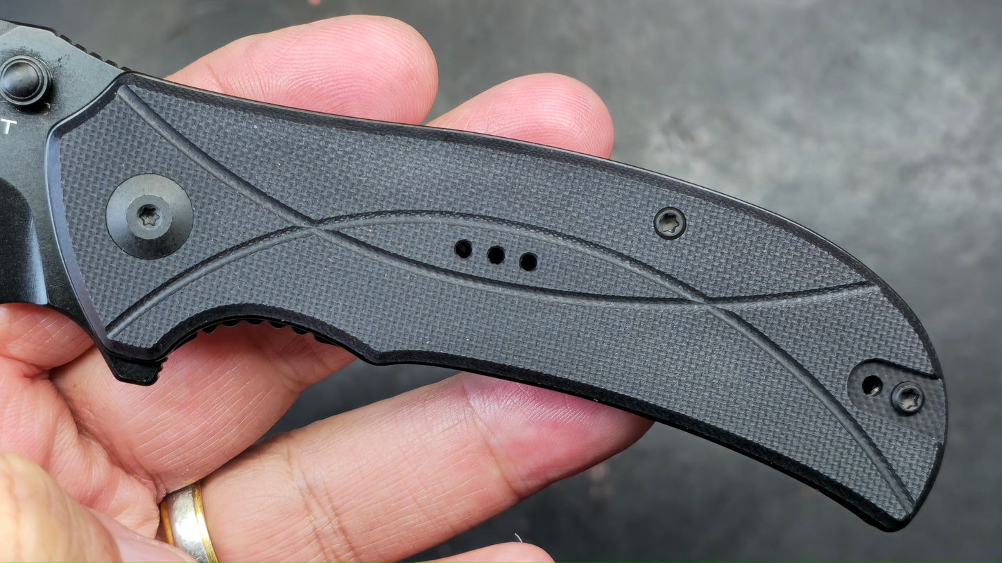 Sencut Hyrax Black G10 Handle 9Cr18Mov (USED)