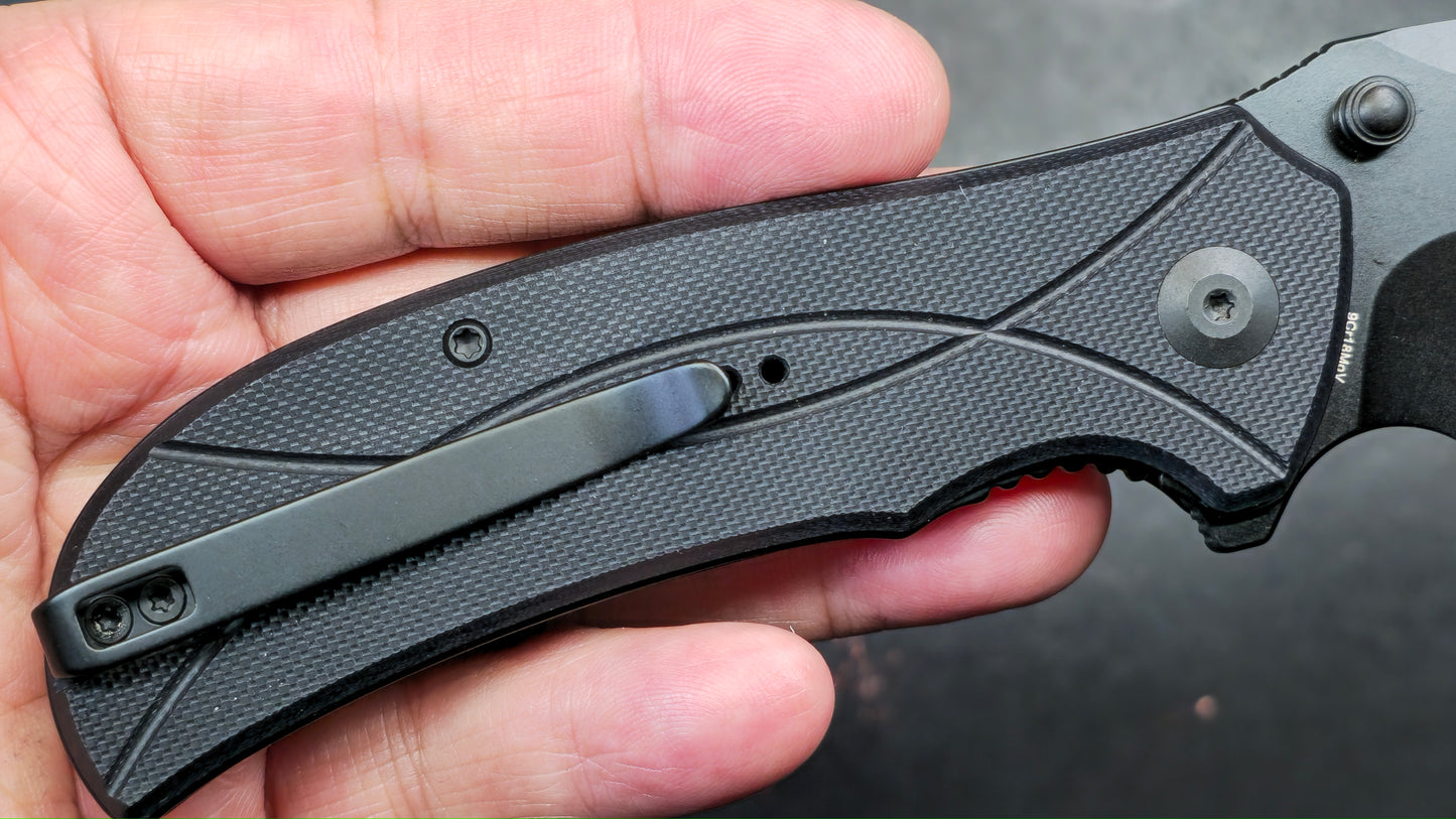 Sencut Hyrax Black G10 Handle 9Cr18Mov (USED)