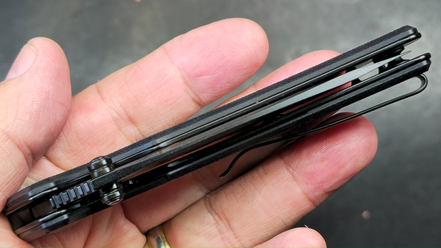 Sencut Hyrax Black G10 Handle 9Cr18Mov (USED)