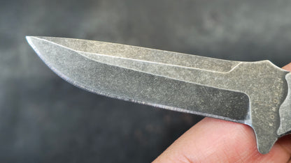 Komoran KO037 Stainless steel fixed blade, Sheath (NEW)