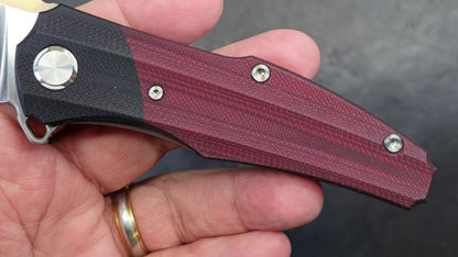 TWOSUN TS50 Red/Black G10 (DYED) D2 (Used)