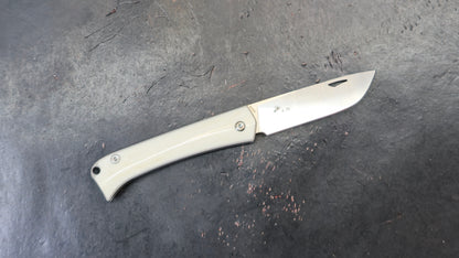 TWOSUN TS161 Slip Joint Titanium Bone M390 (NEW)