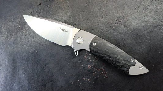 TWOSUN TS36 Titanium Micarta D2 (New)