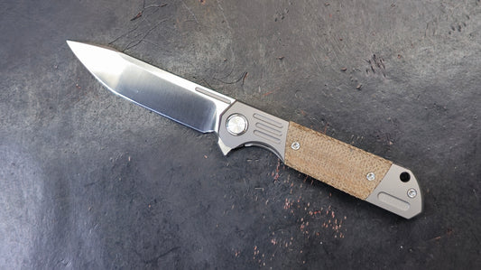 TWOSUN TS49 Titanium Micarta M390 (New)