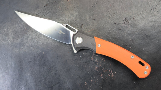 TWOSUN TS127 G10 Titanium Carbon Fiber M390 (New)