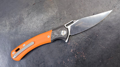 TWOSUN TS127 G10 Titanium Carbon Fiber M390 (New)