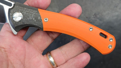 TWOSUN TS127 G10 Titanium Carbon Fiber M390 (New)