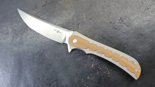 TWOSUN TS153 Titanium Micarta D2 (New)