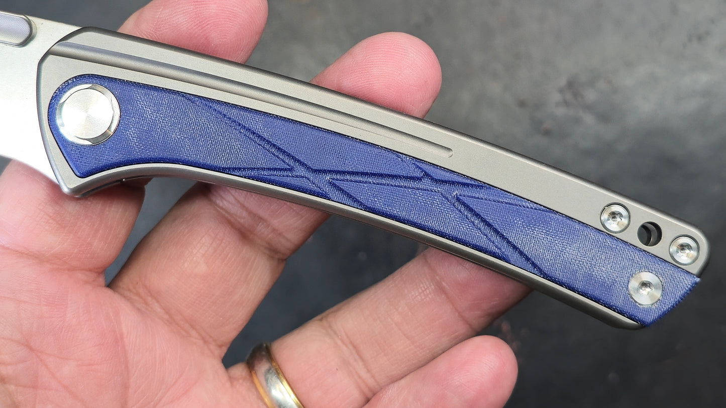 TWOSUN TS171 Titanium Micarta D2 (New)