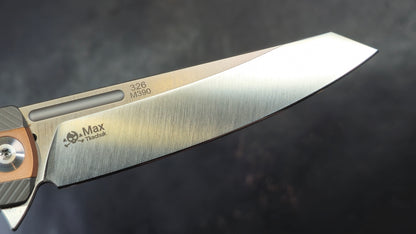 TWOSUN TS118 Titanium Copper M390 (USED)