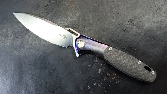 TWOSUN TS162 Titanium (Color anodized) Carbon Fiber M390 (NEW)