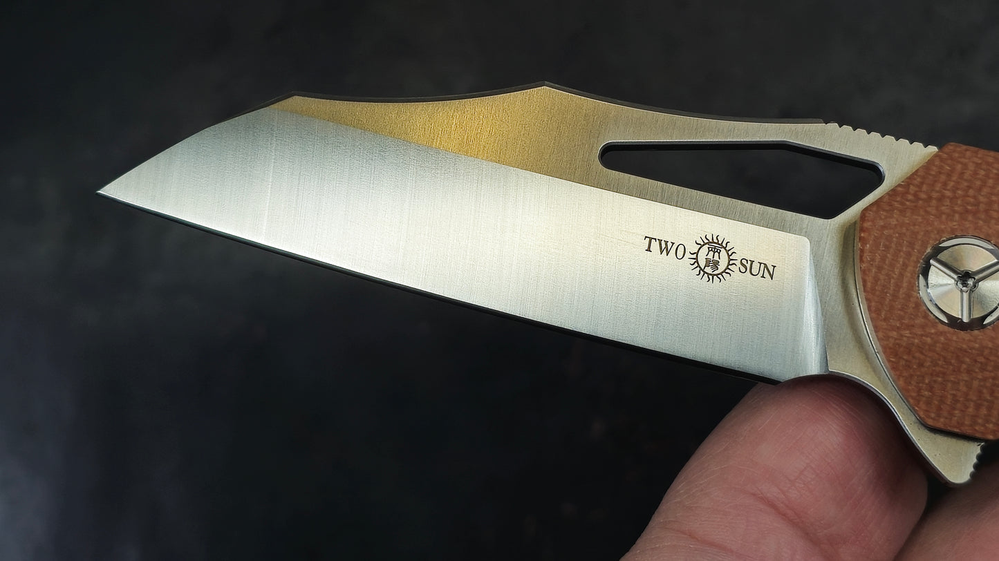 TWOSUN TS132 Micarta D2 (NEW)
