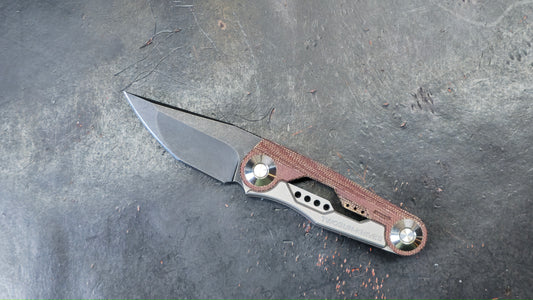 TWOSUN TS143 Micarta Titanium D2 (NEW)