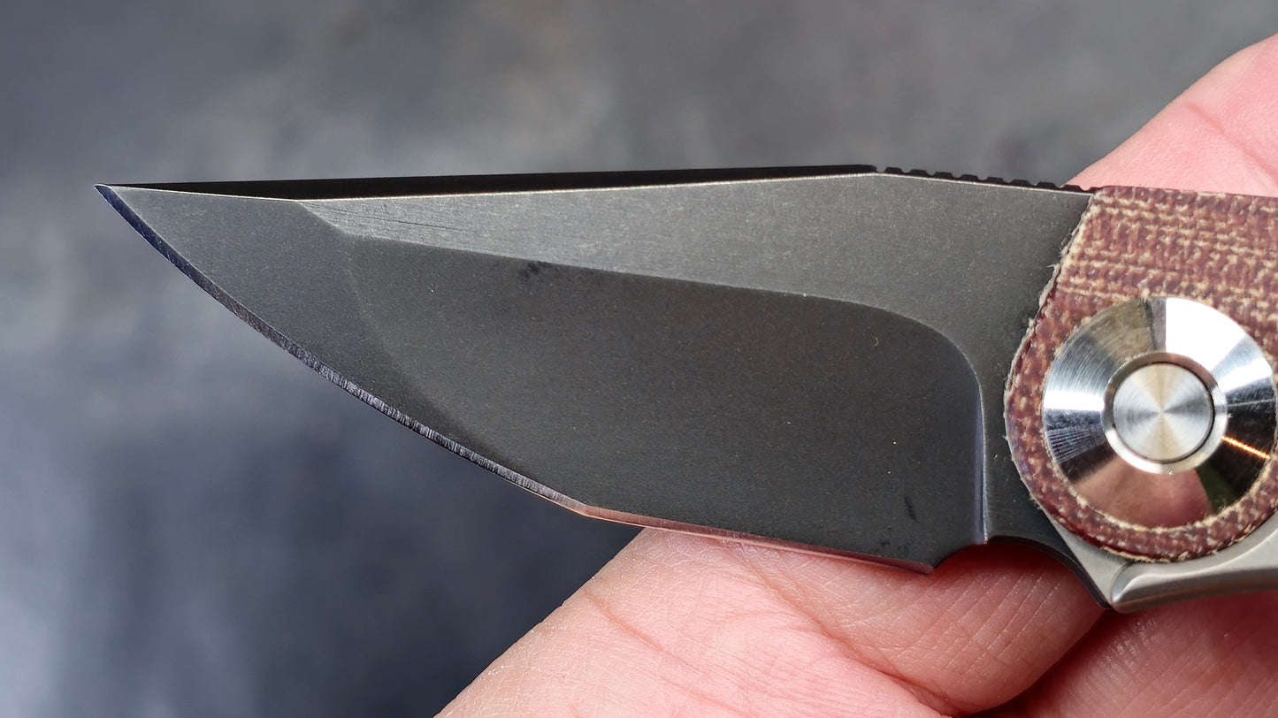 TWOSUN TS143 Micarta Titanium D2 (NEW)