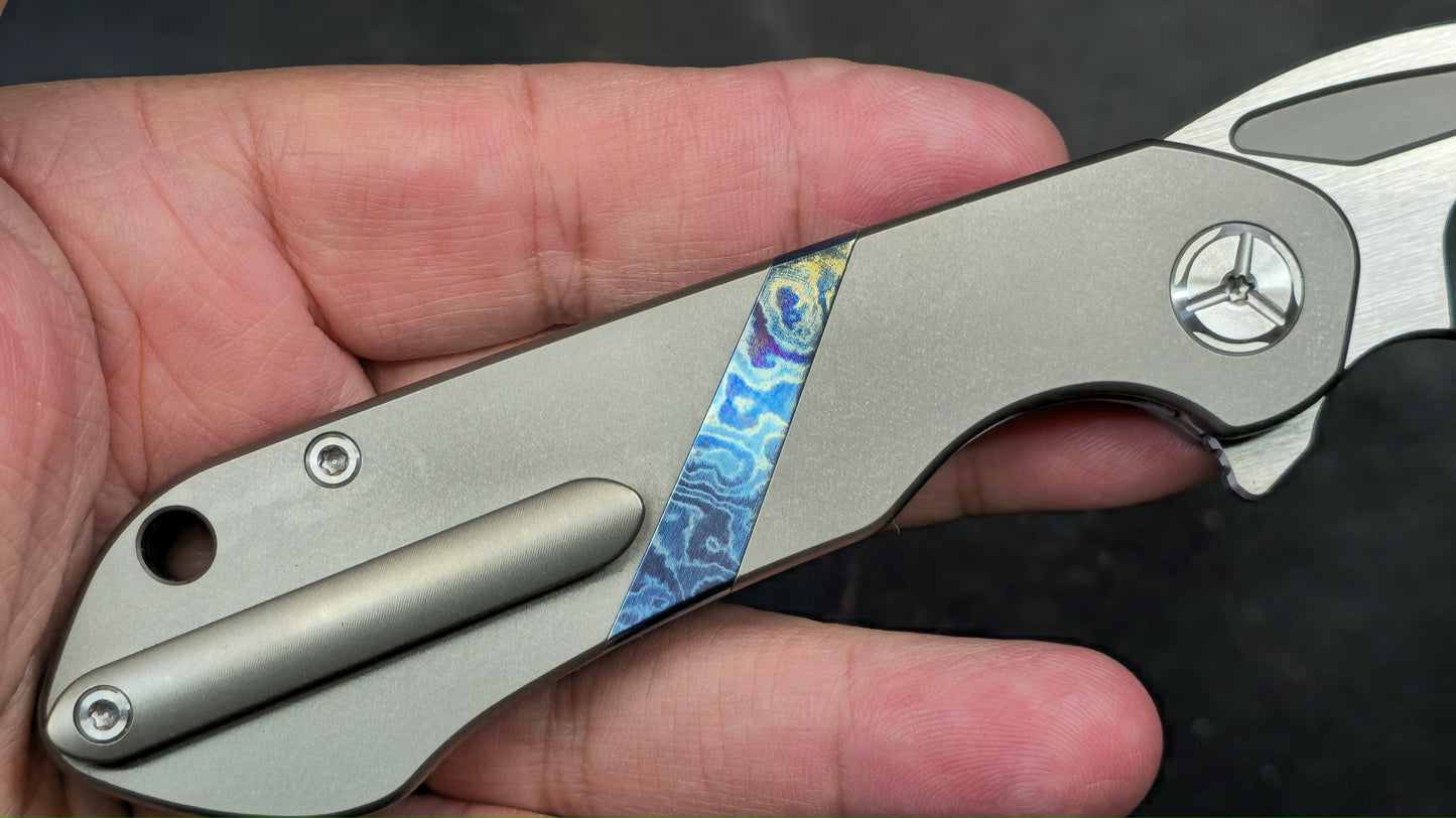 TWOSUN TS172 Titanium Timascus M390 (NEW)