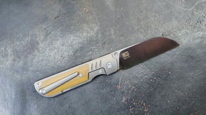 TWOSUN TS174 Titanium Micarta D2 (USED)