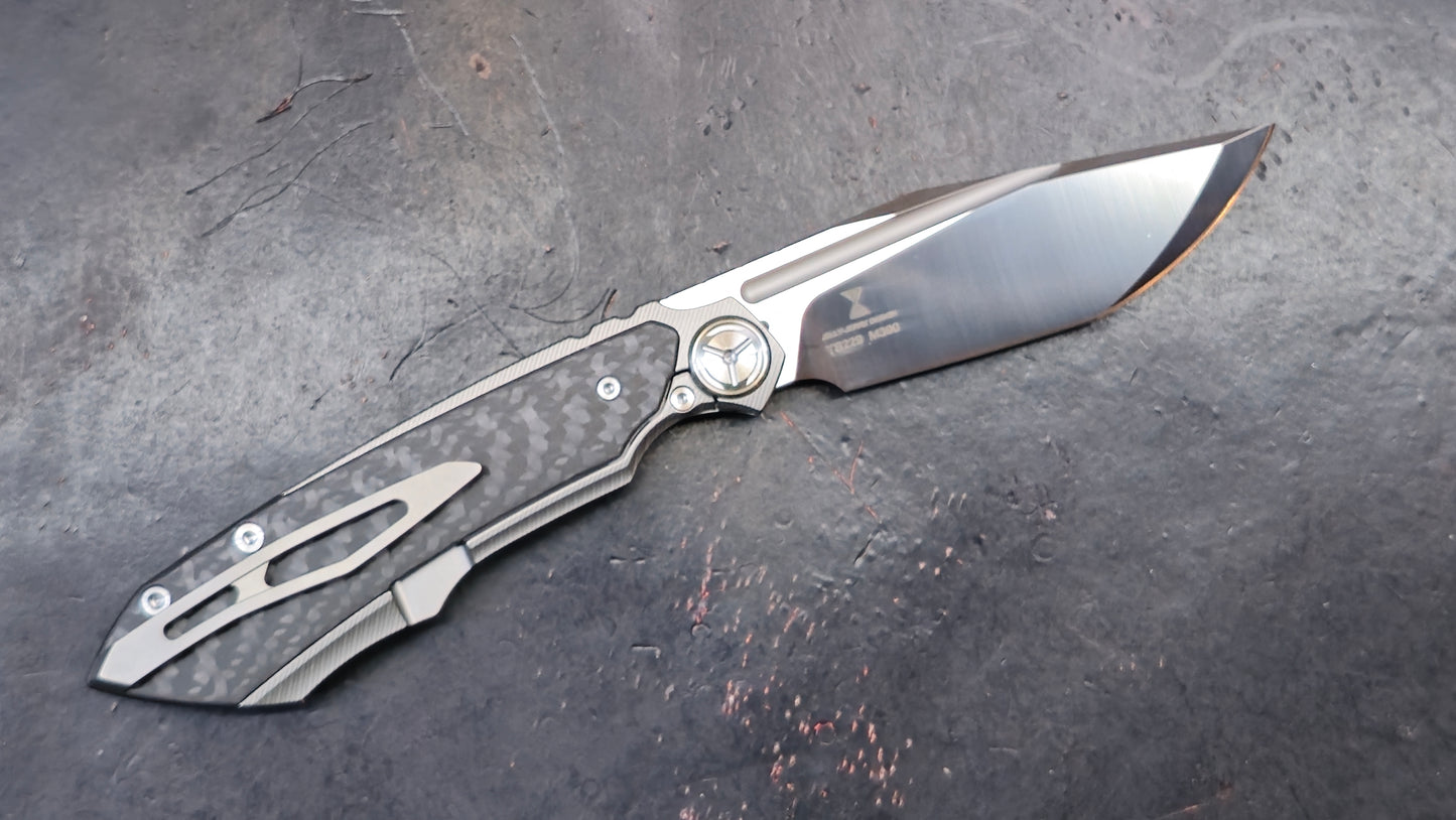 TWOSUN TS229 Titanium Carbon Fiber M390 (NEW)