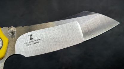 TWOSUN TS214 G10 Anodized Titanium 14C28N (NEW)