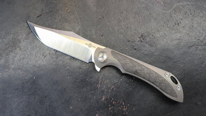 TWOSUN TS224 Carbon Fiber Titanium M390 (NEW)