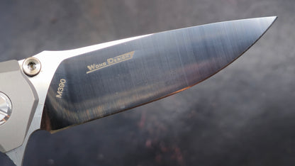 TWOSUN TS182 Titanium / Carbon Fiber M390 (NEW)