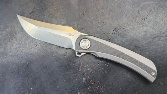 TWOSUN TS191 Titanium Carbon Fiber M390 (NEW)